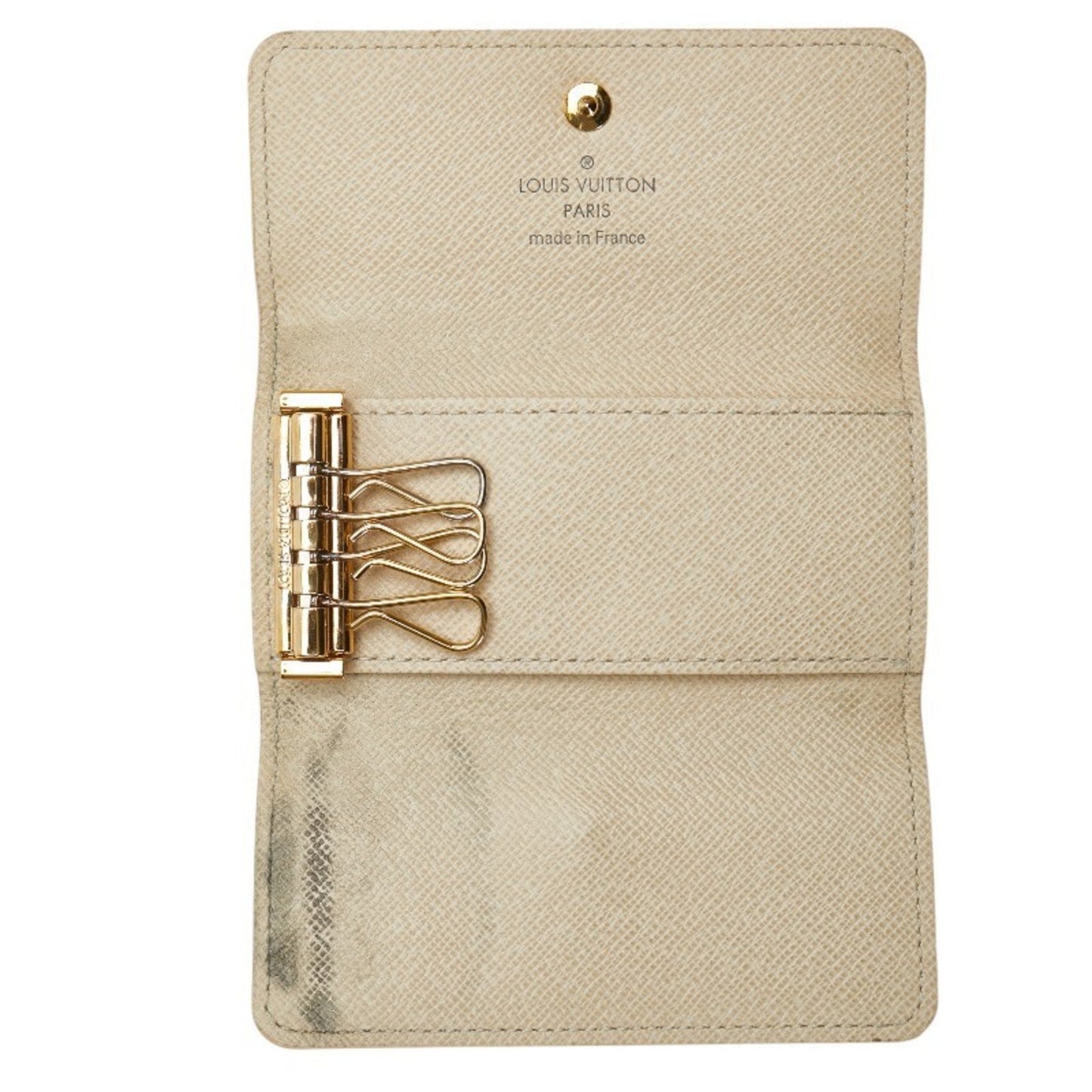 M64063 Key Holder Damier Azur Canvas