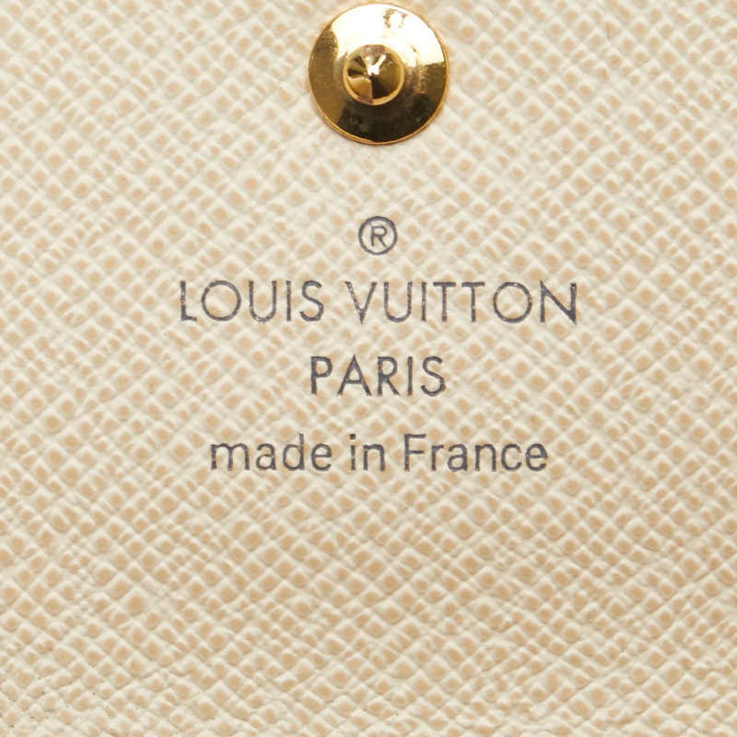 M64063 Key Holder Damier Azur Canvas