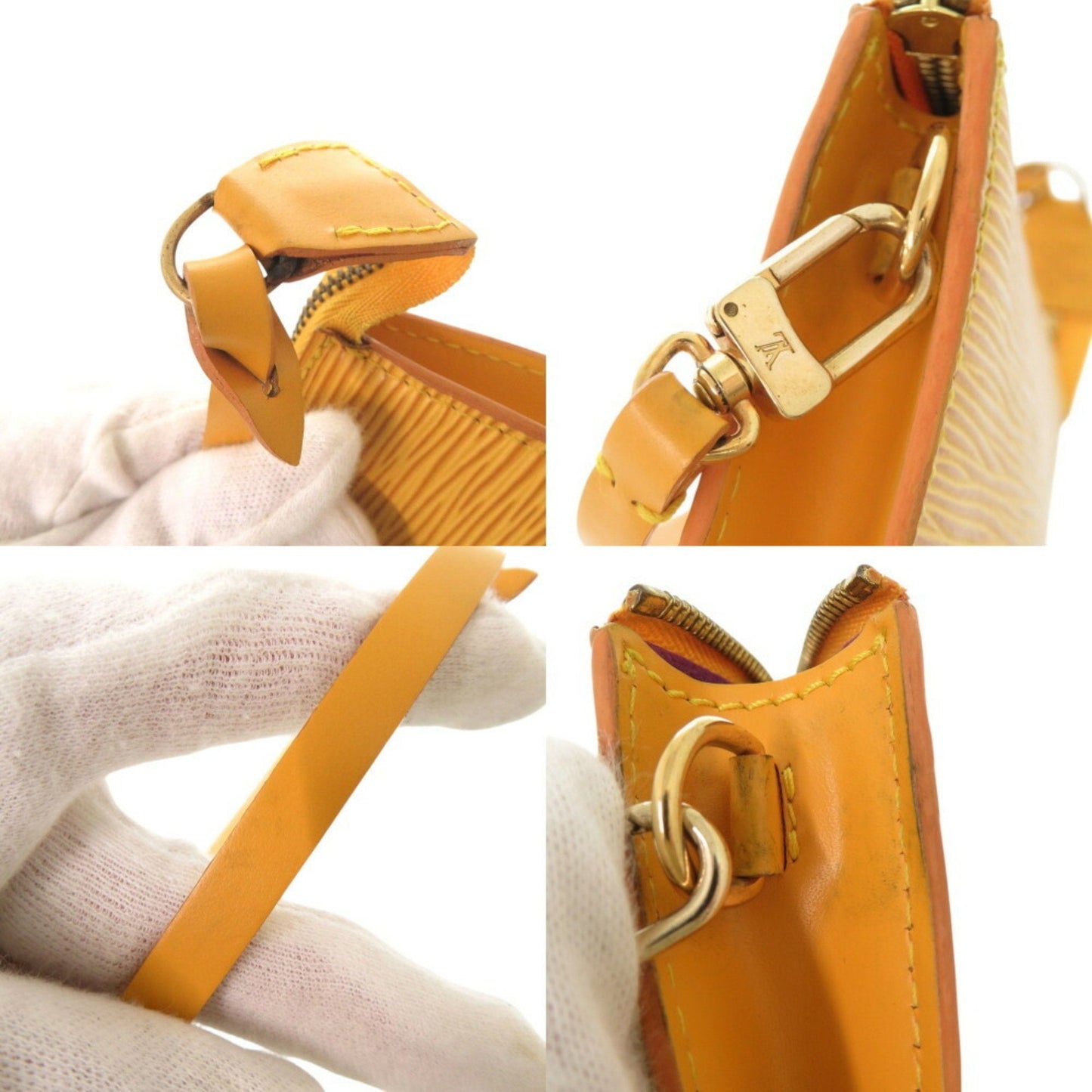 Pochette Epi Leather Clutch