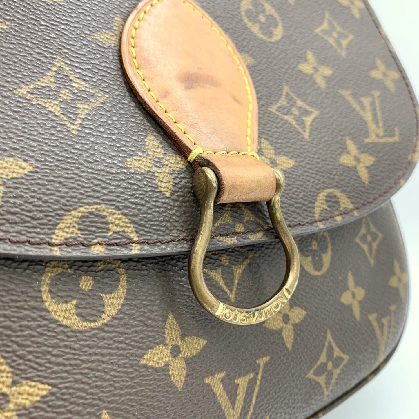 Monogram Canvas Pochette Cle Shoulder Bag