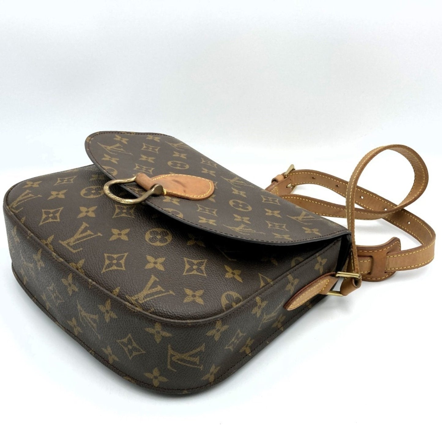 Monogram Canvas Pochette Cle Shoulder Bag