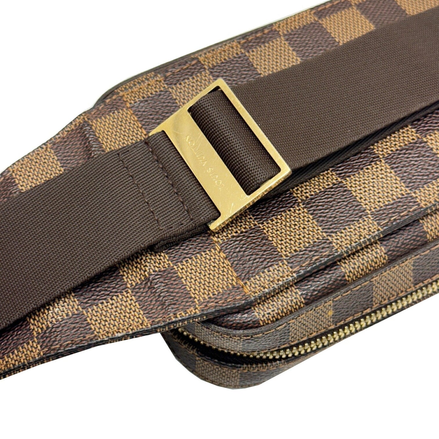 Canvas Crossbody Bag with Adjustable Strap and Zip Closure