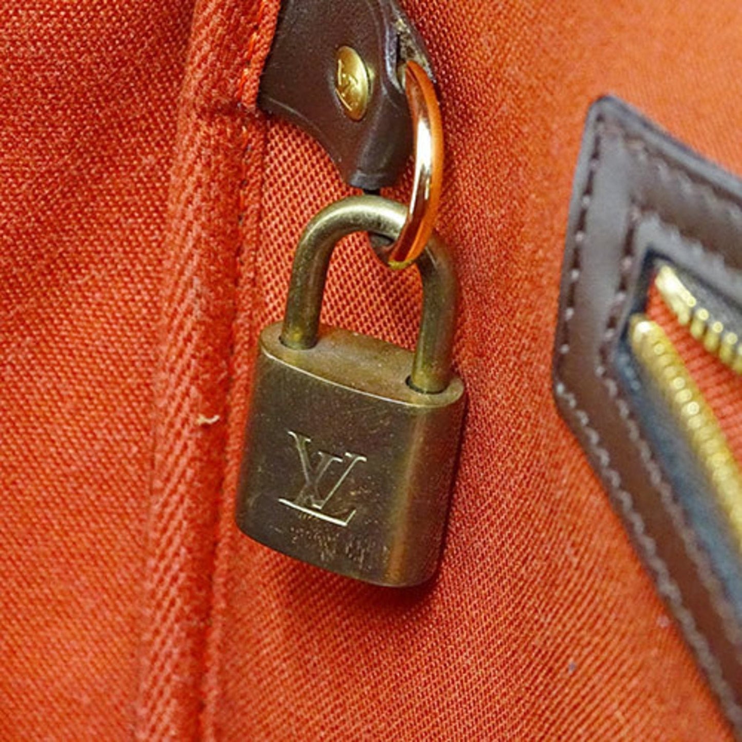 Lockit Dome Damier Ebene handbag