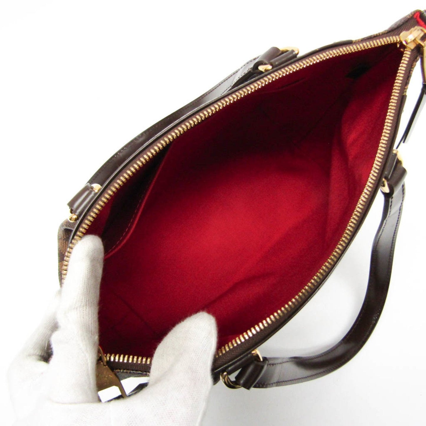 Lockme Cabas Damier Ebene Tote