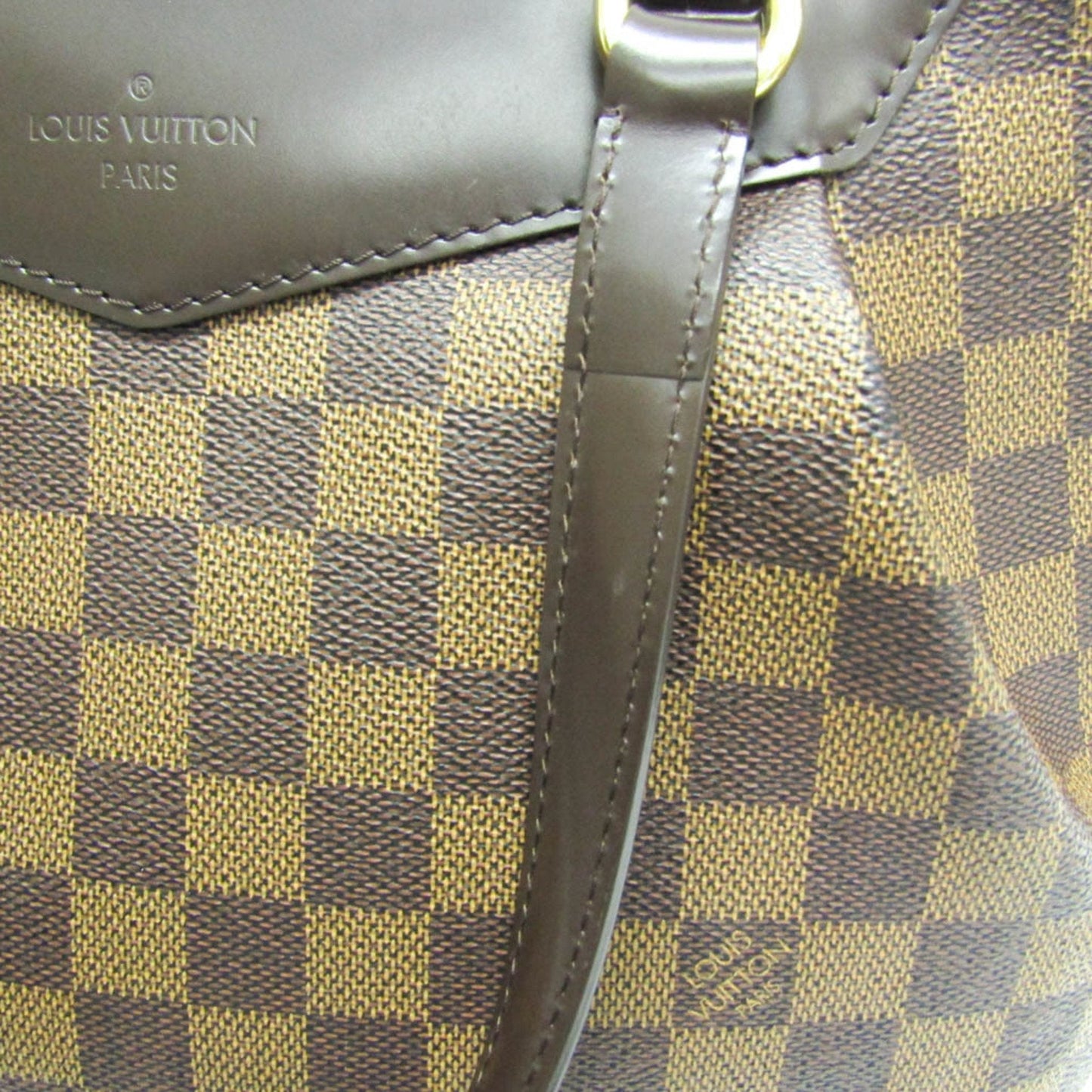 Lockme Cabas Damier Ebene Tote