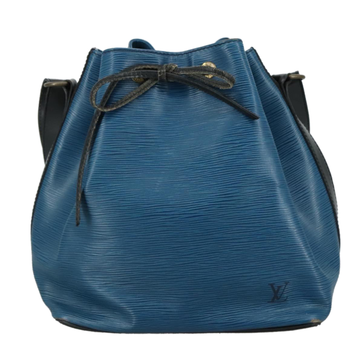 Petit Noe Leather Bucket Bag