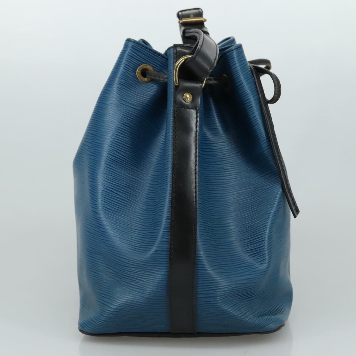 Petit Noe Leather Bucket Bag