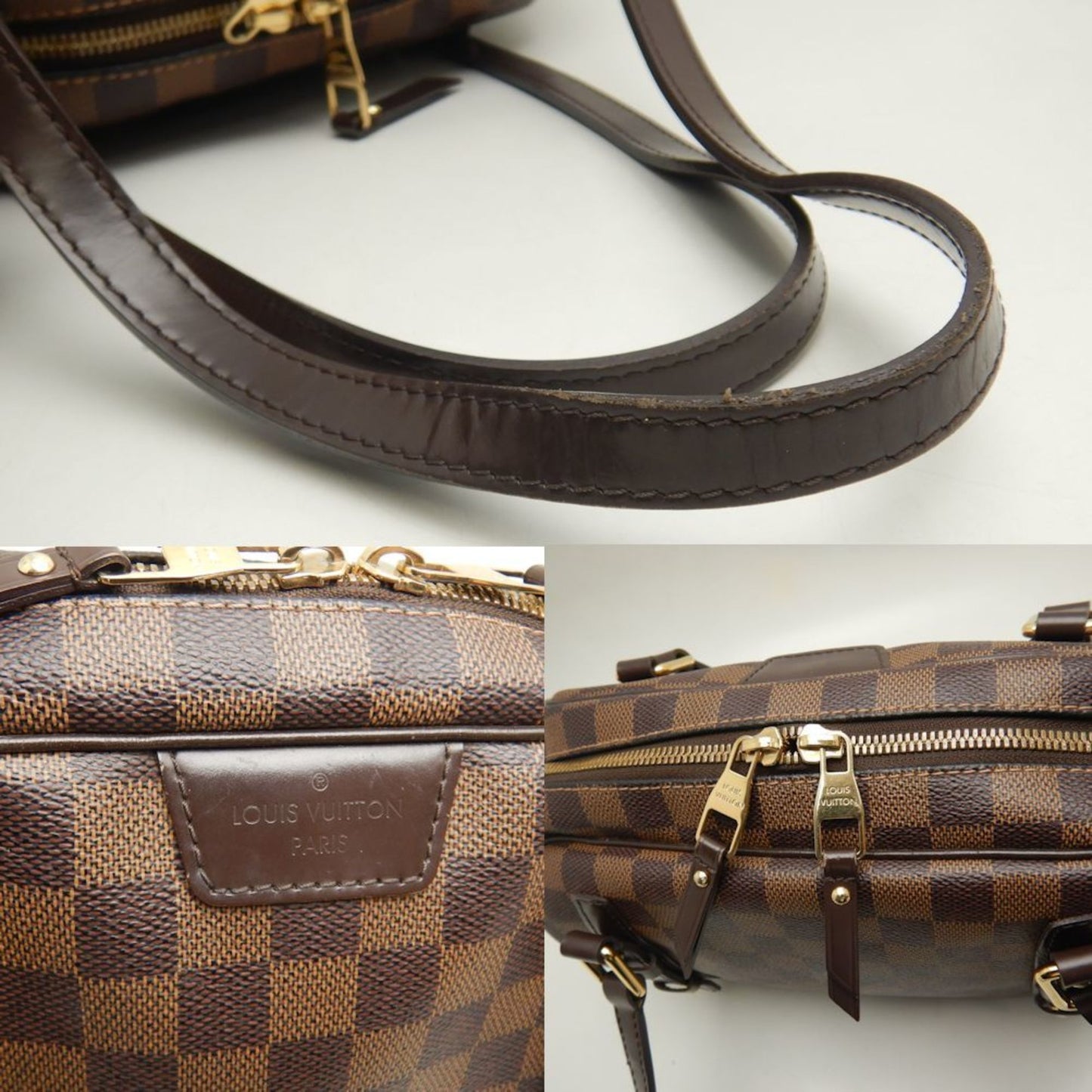 Elegant Canvas Rivington Handbag with Metal Fittings