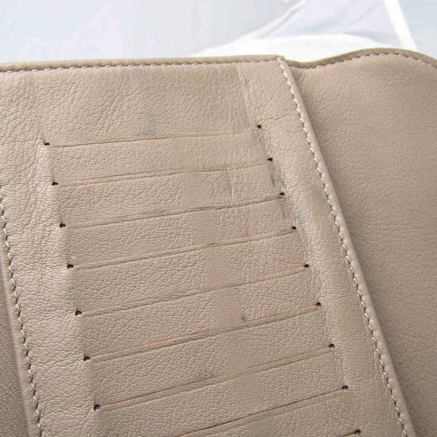 Leather Amelia Wallet with Slight Scratches and Rubbed Edges