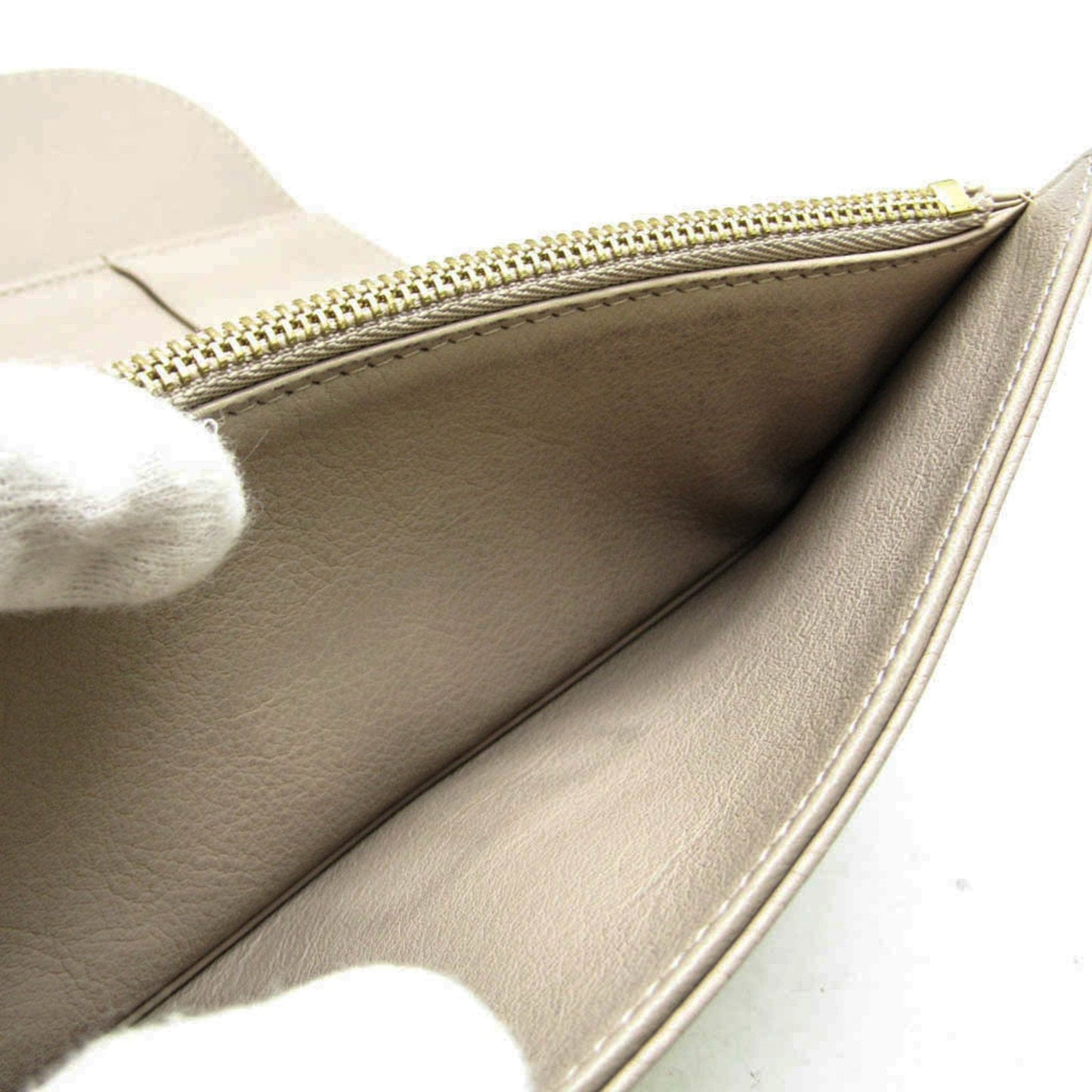 Leather Amelia Wallet with Slight Scratches and Rubbed Edges