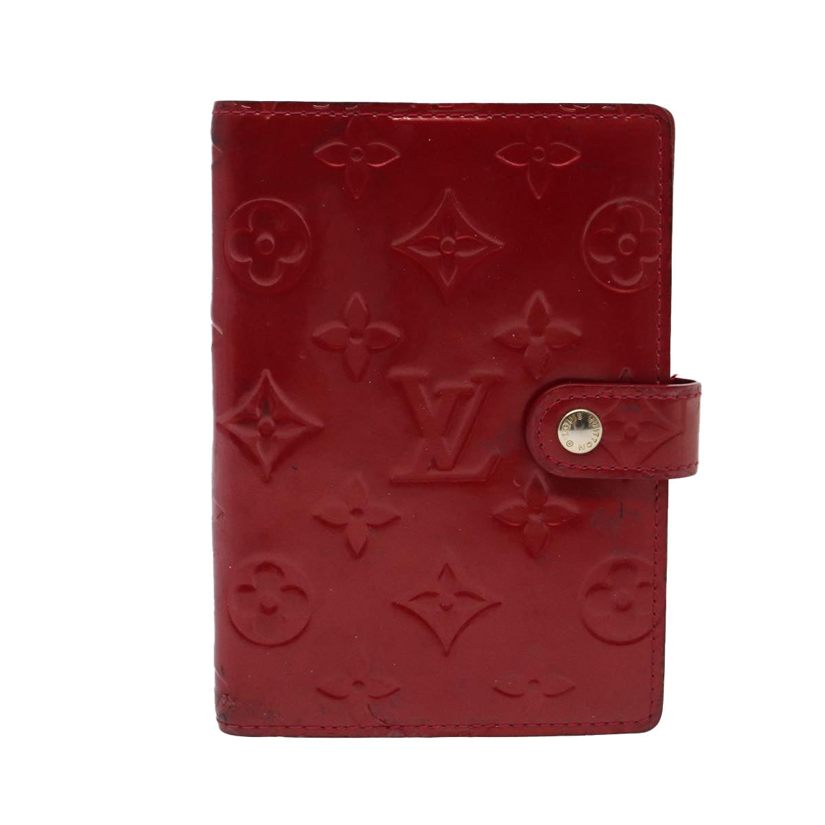 Monogram Vernis Wallet Red