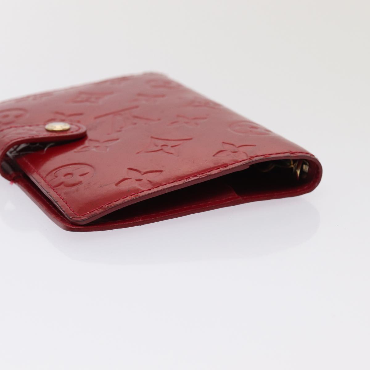 Monogram Vernis Wallet Red