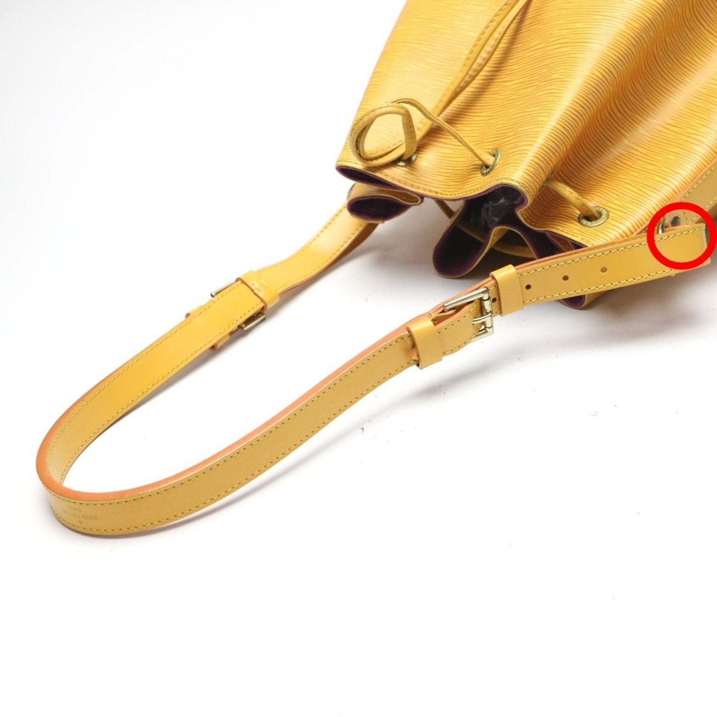 Epi Leather Bucket Bag M40480
