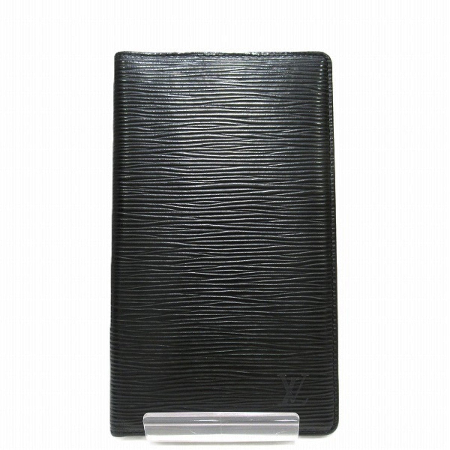 Luxury Leather Credit Card Holder with Dust Bag