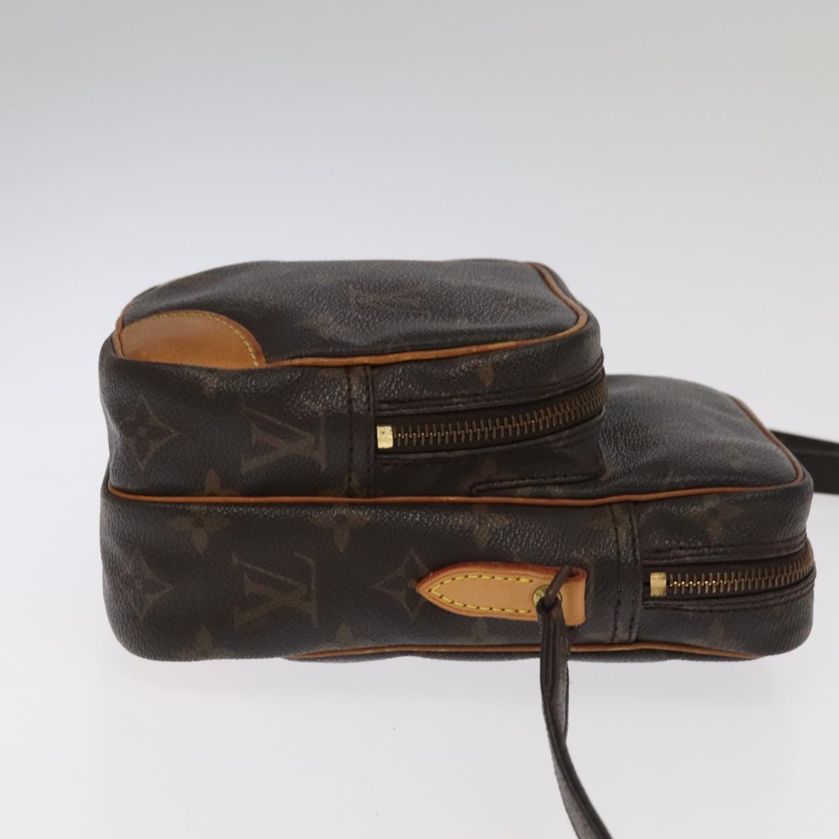 Canvas Shoulder Bag with Adjustable Strap and Multiple Compartments