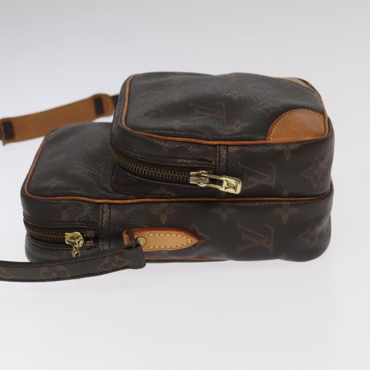 Canvas Shoulder Bag with Adjustable Strap and Multiple Compartments
