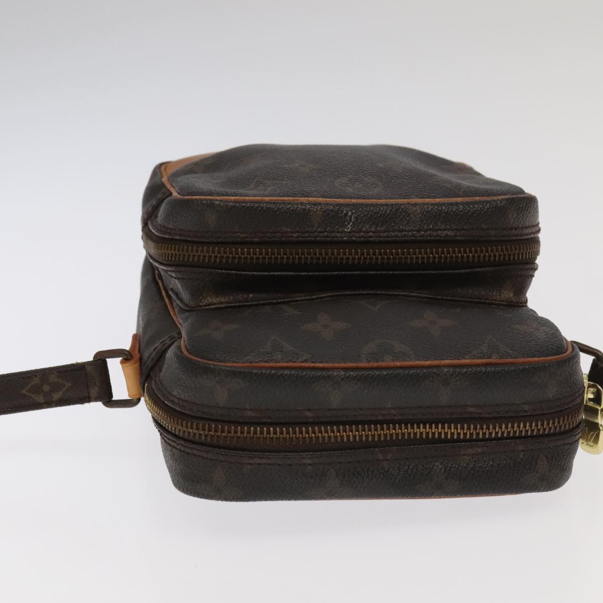 Canvas Shoulder Bag with Adjustable Strap and Multiple Compartments