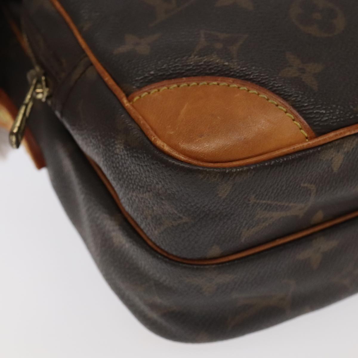 Canvas Shoulder Bag with Adjustable Strap and Multiple Compartments