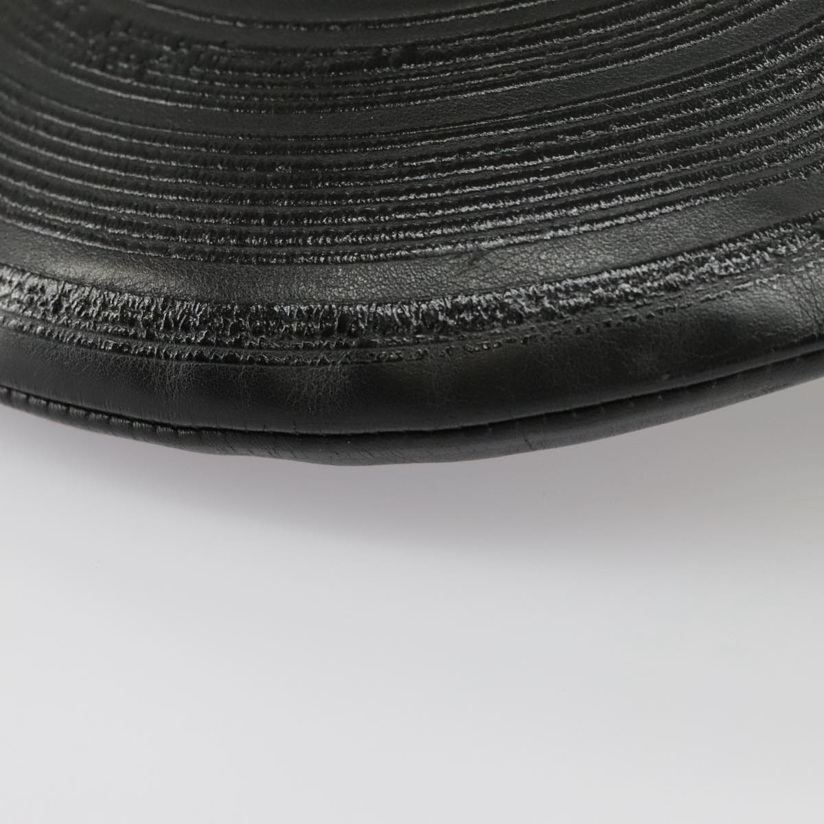 Record Vinyl Clutch Black