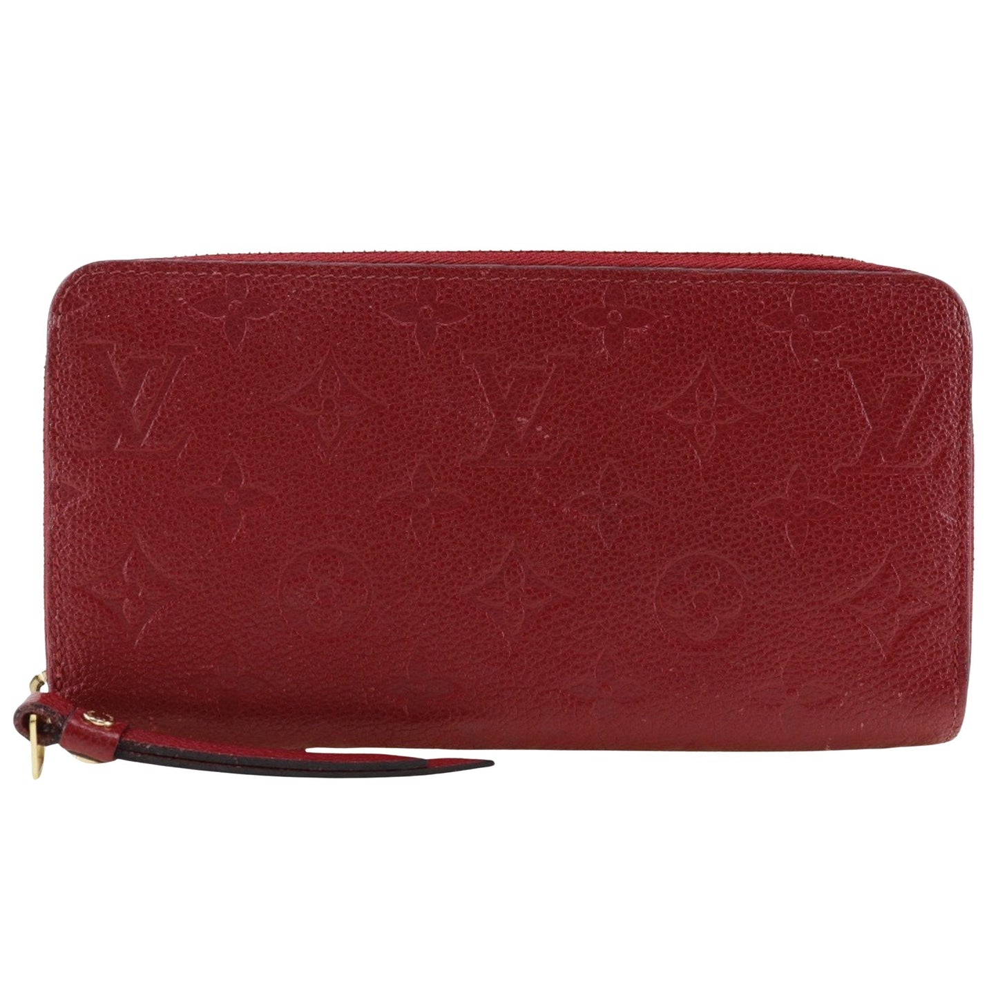 Zippy Wallet Monogram Empreinte Red
