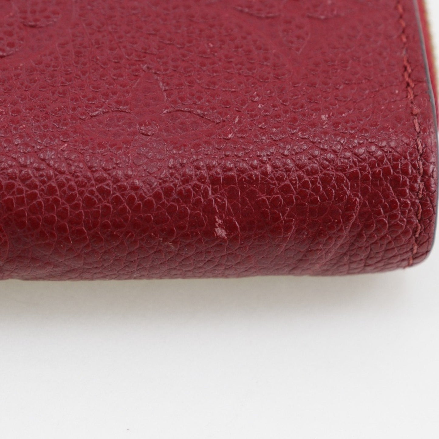 Zippy Wallet Monogram Empreinte Red