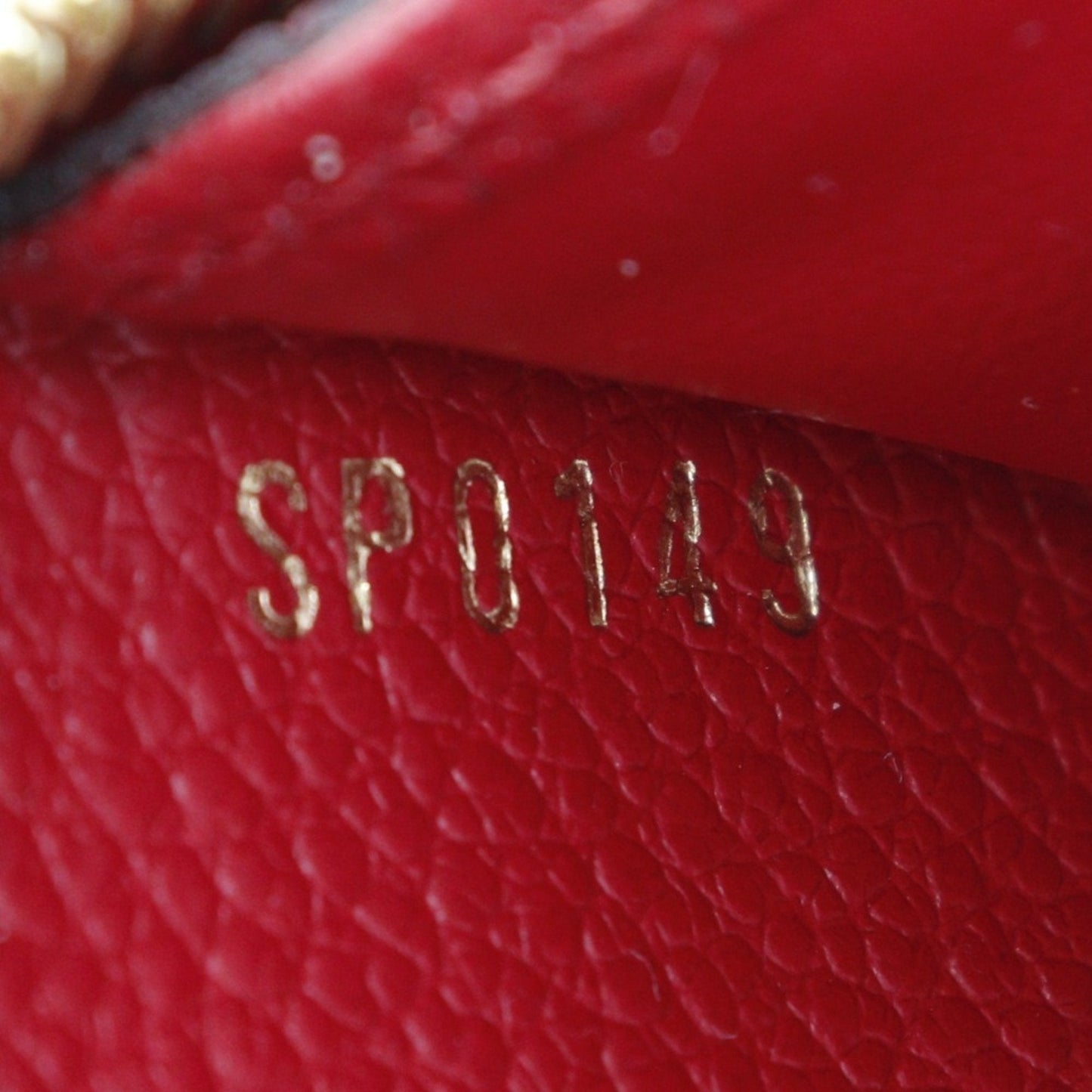 Zippy Wallet Monogram Empreinte Red