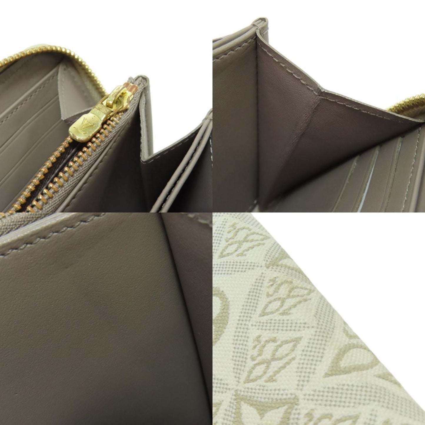 Canvas Zippy Wallet with Multiple Compartments
