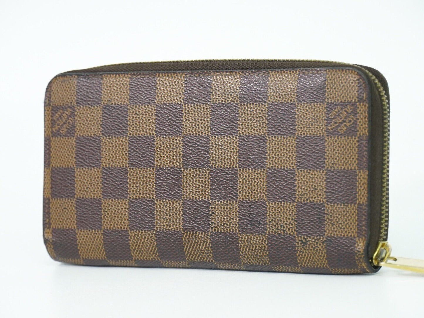 Damier Azur Canvas Zip Wallet N60019