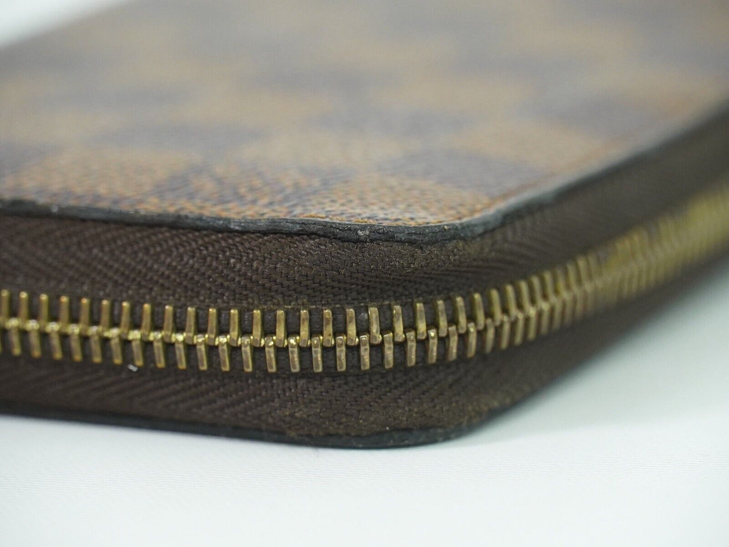 Damier Azur Canvas Zip Wallet N60019