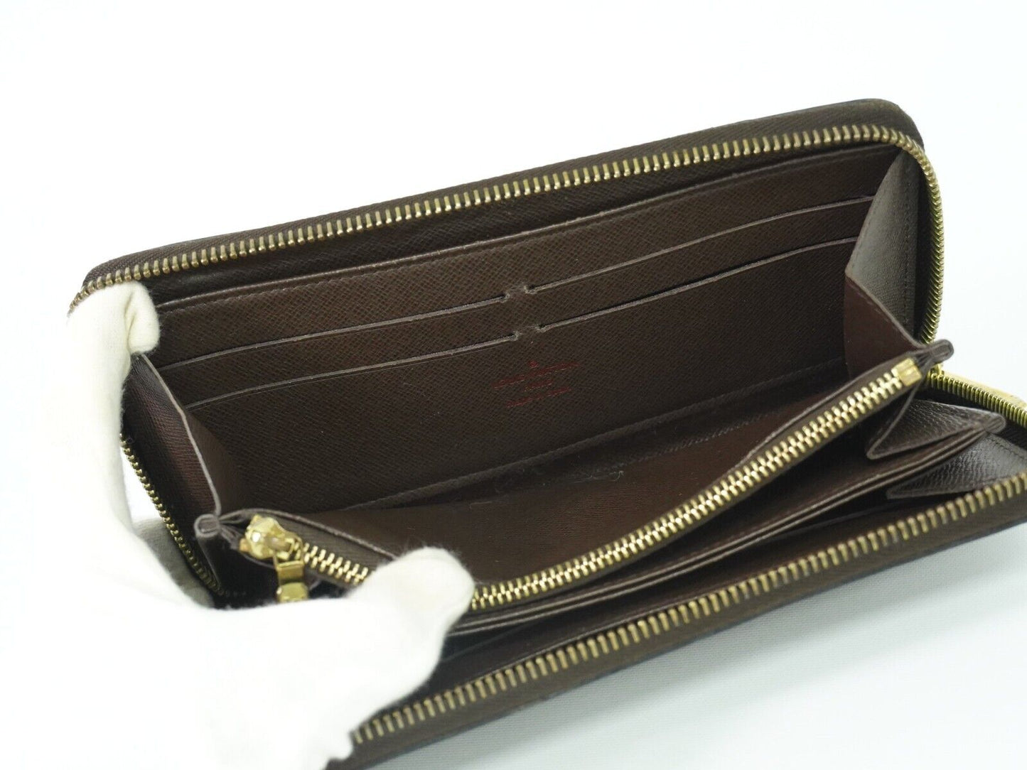 Damier Azur Canvas Zip Wallet N60019