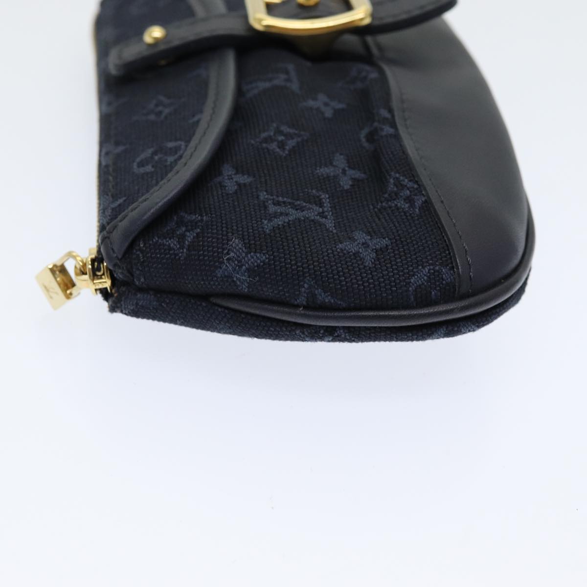 Pochette Monogram Denim Clutch