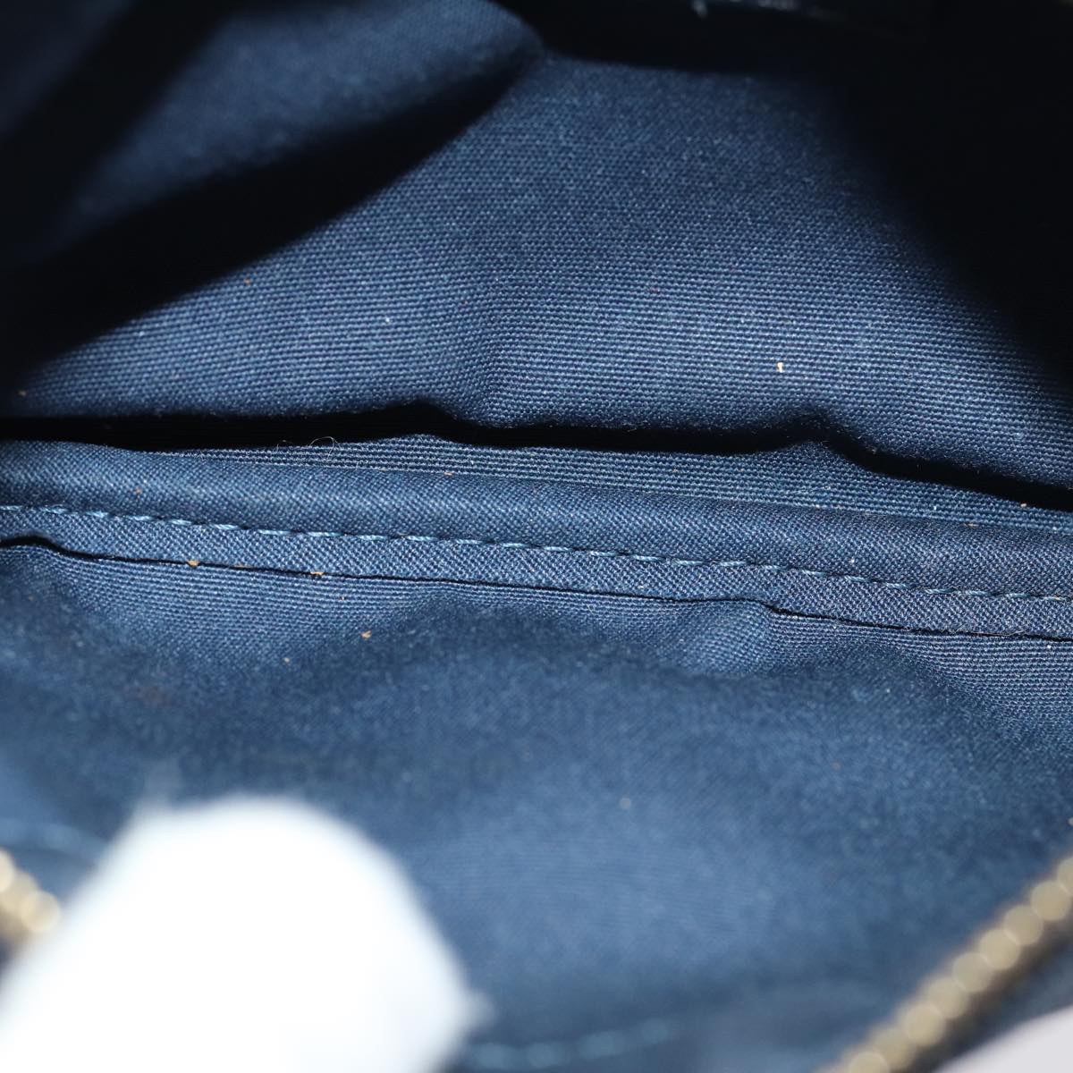 Pochette Monogram Denim Clutch