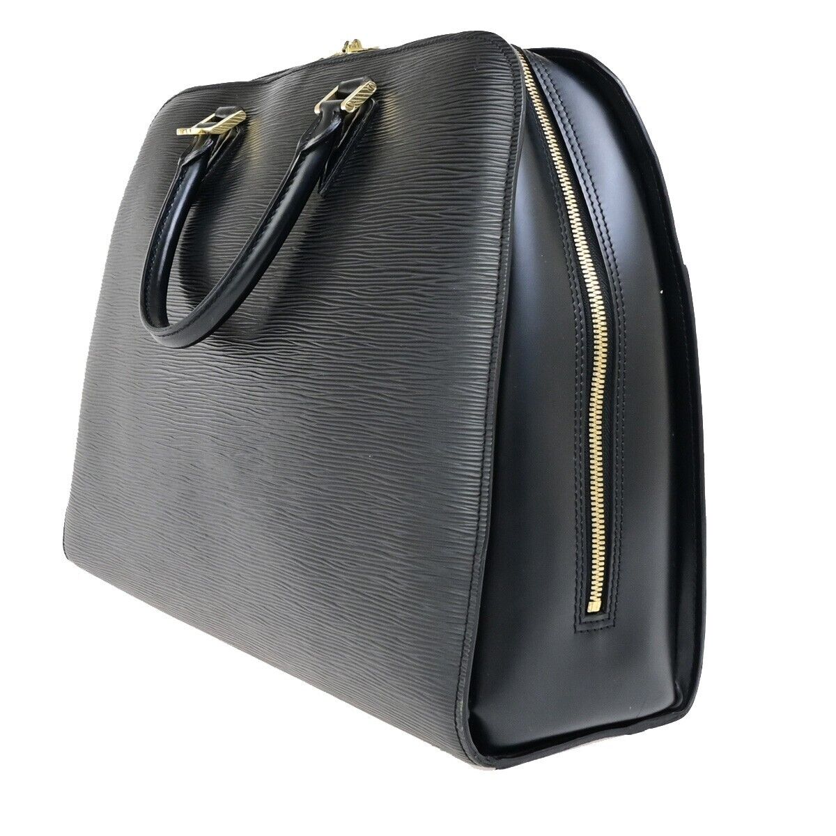 Epi Leather Satchel Handbag