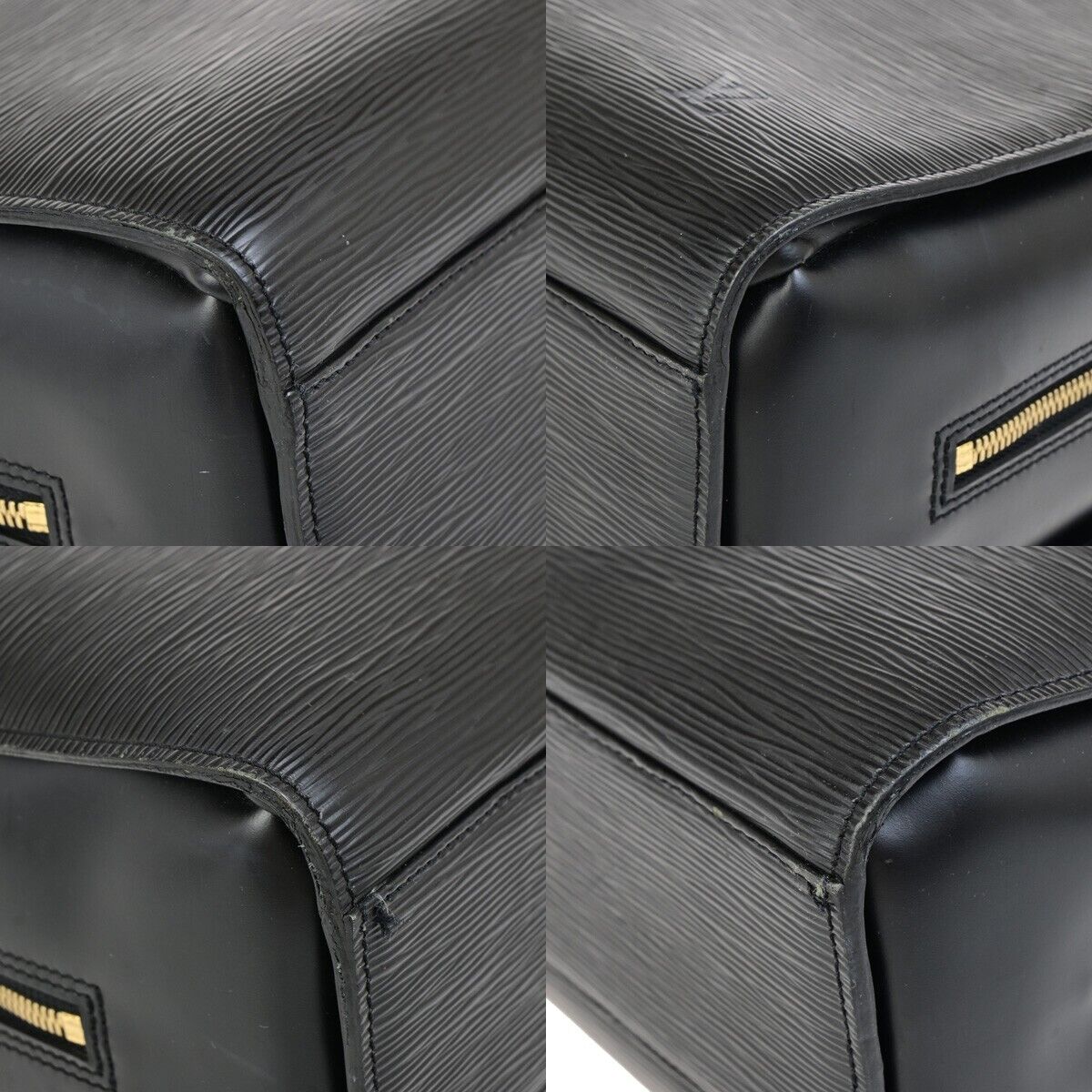 Epi Leather Satchel Handbag