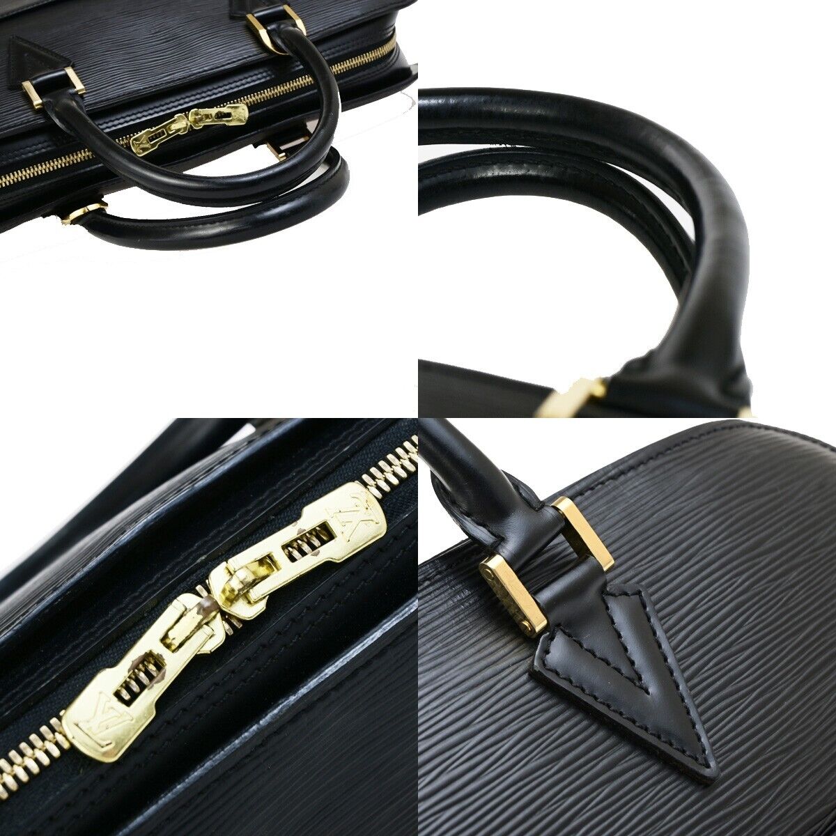 Epi Leather Satchel Handbag