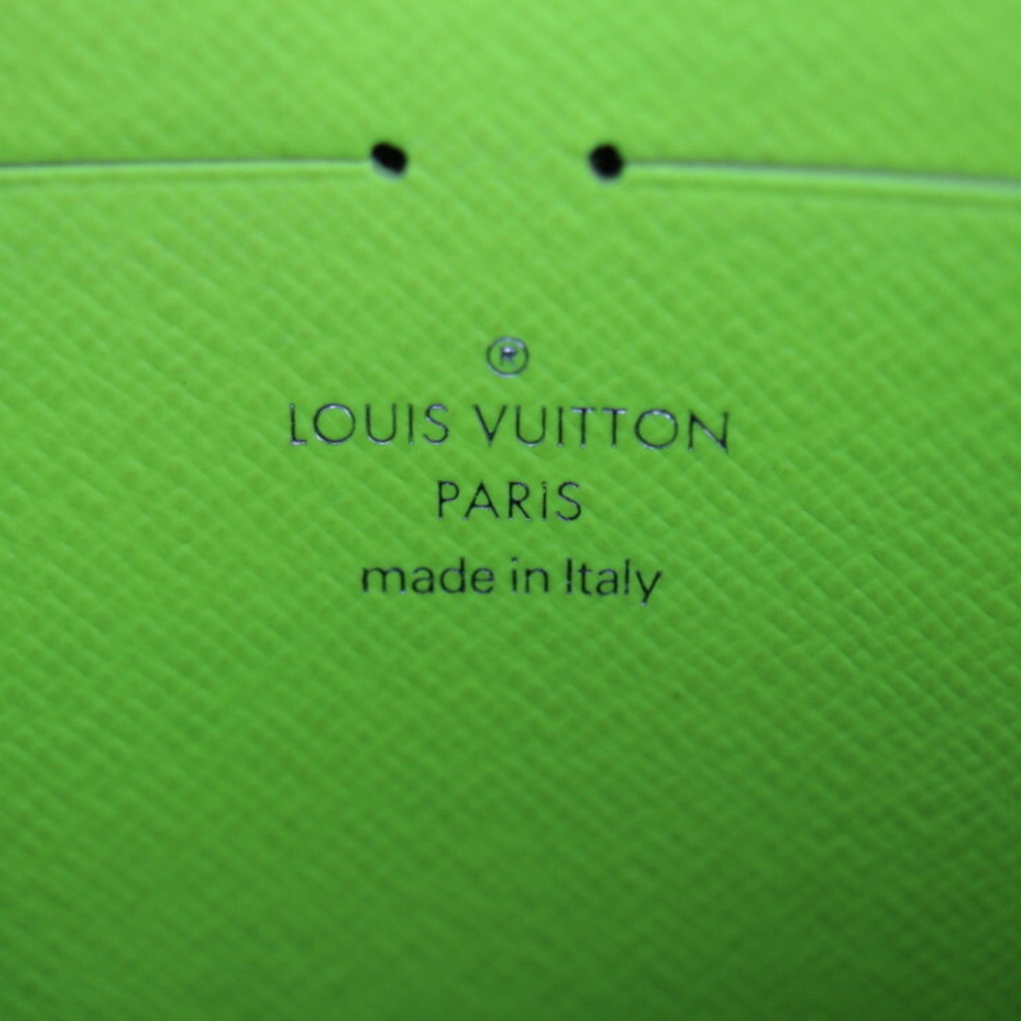 Leather Pochette Voyage with Dust Bag