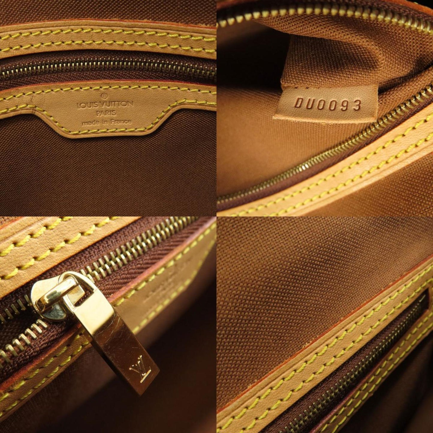 Mini Lin Monogram Canvas Handbag