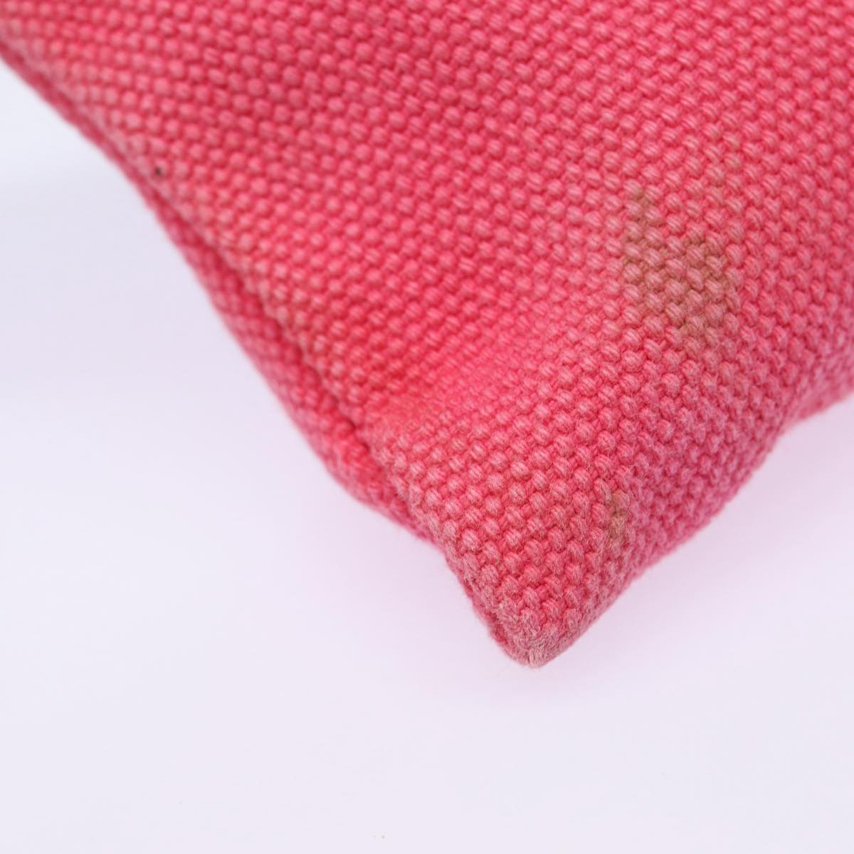 Cosmetic Pouch Pink Canvas