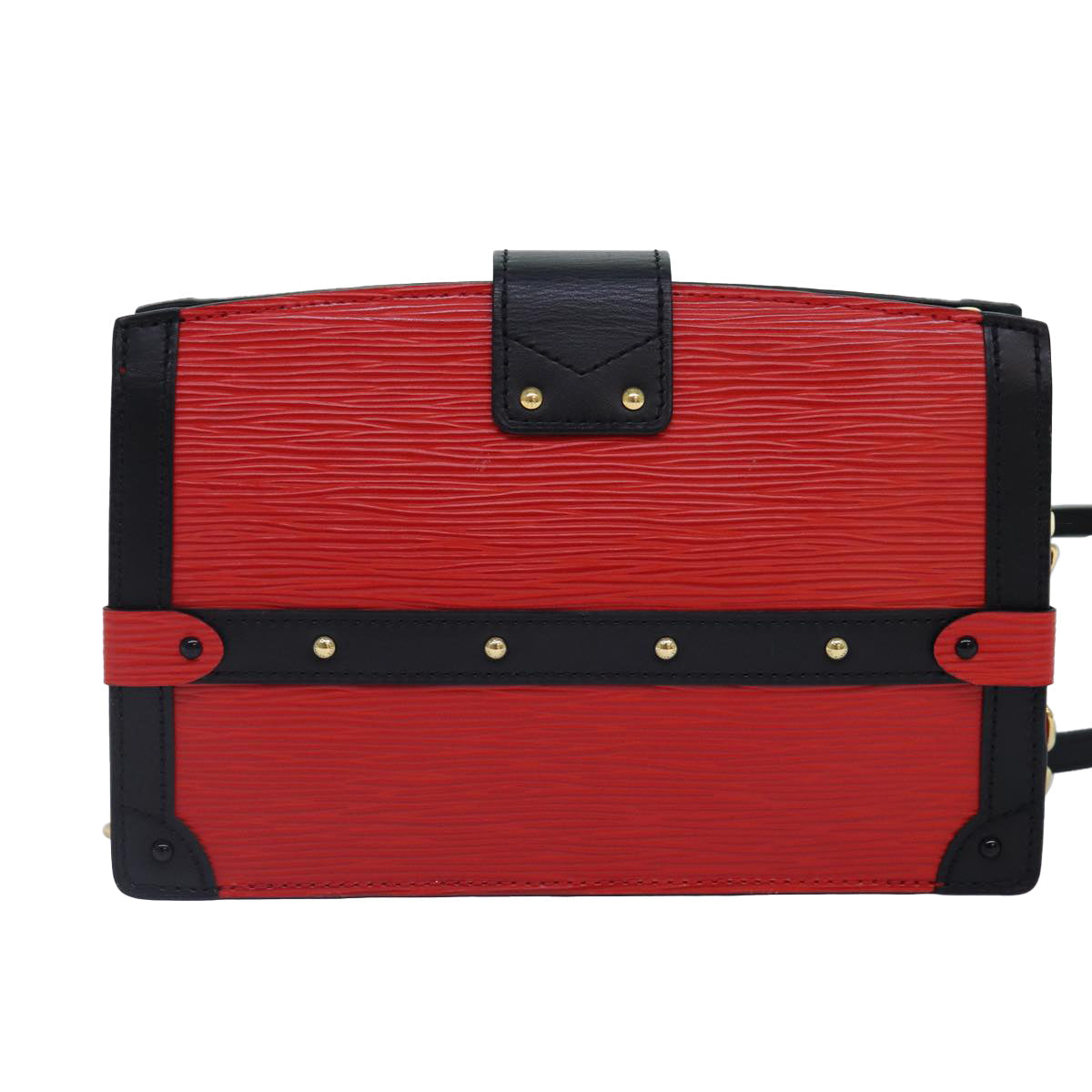 Petite Malle Red Epi Leather