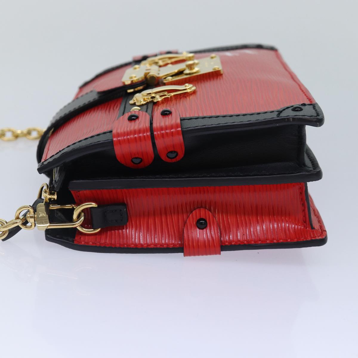 Petite Malle Red Epi Leather