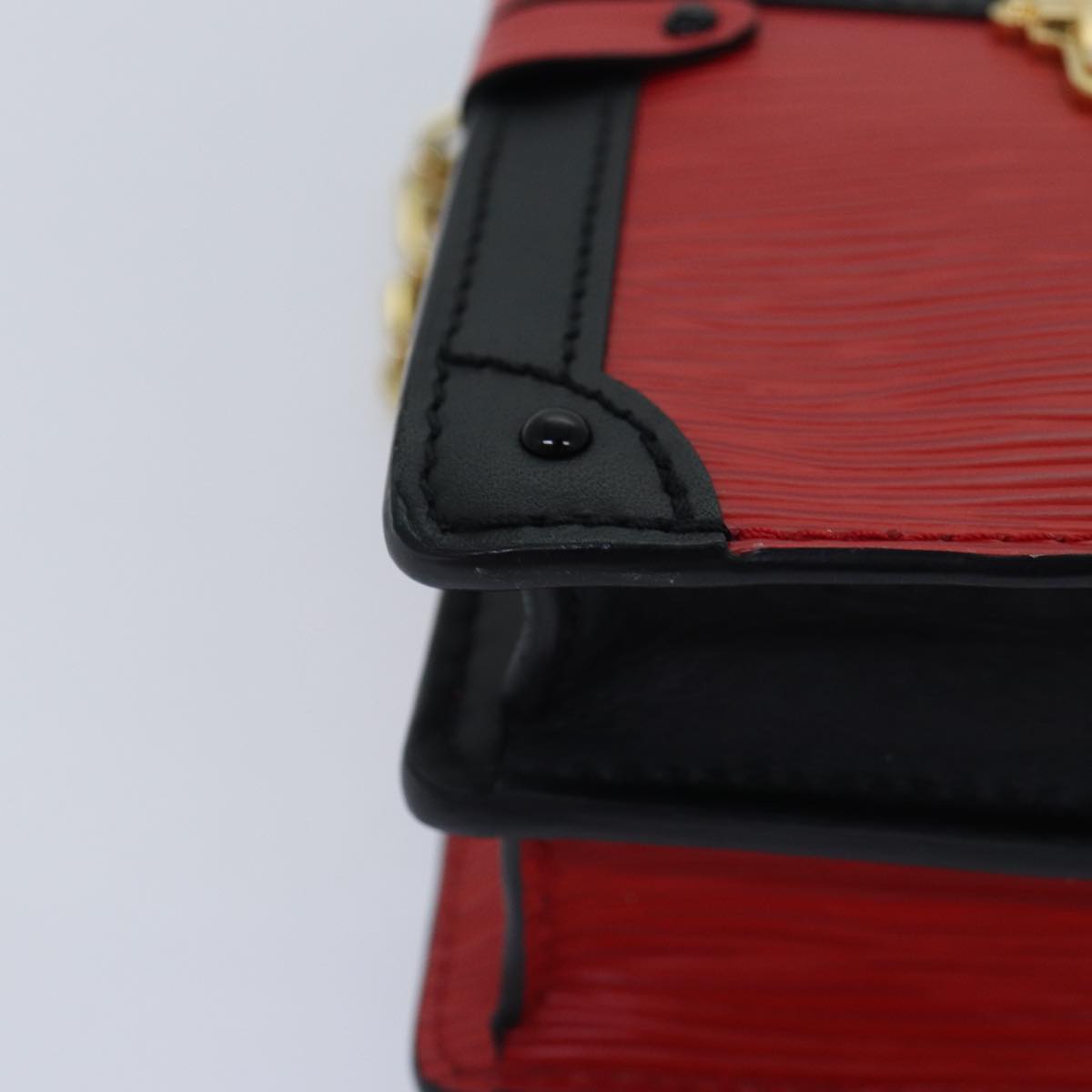 Petite Malle Red Epi Leather