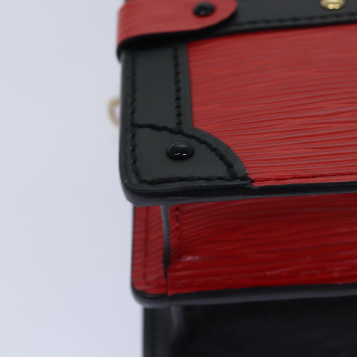 Petite Malle Red Epi Leather