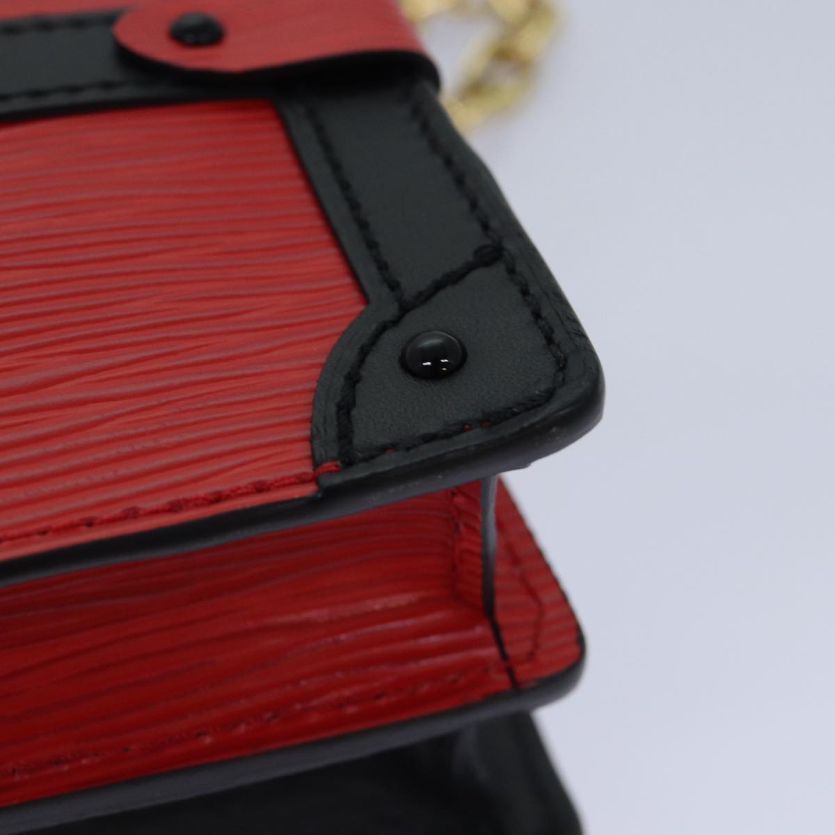 Petite Malle Red Epi Leather