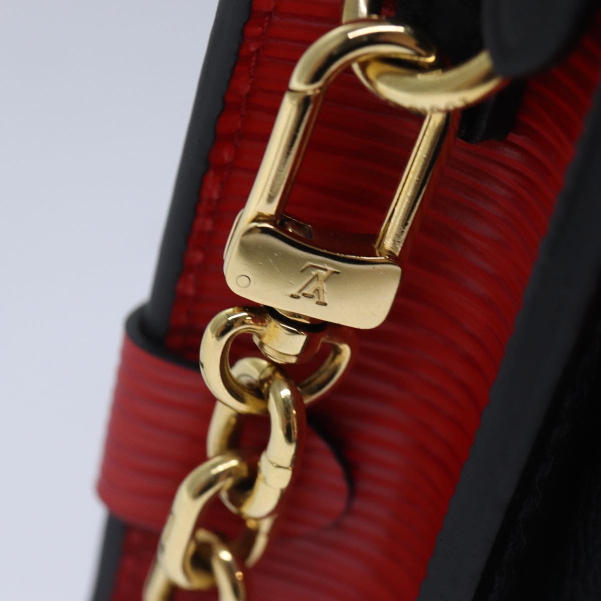 Petite Malle Red Epi Leather