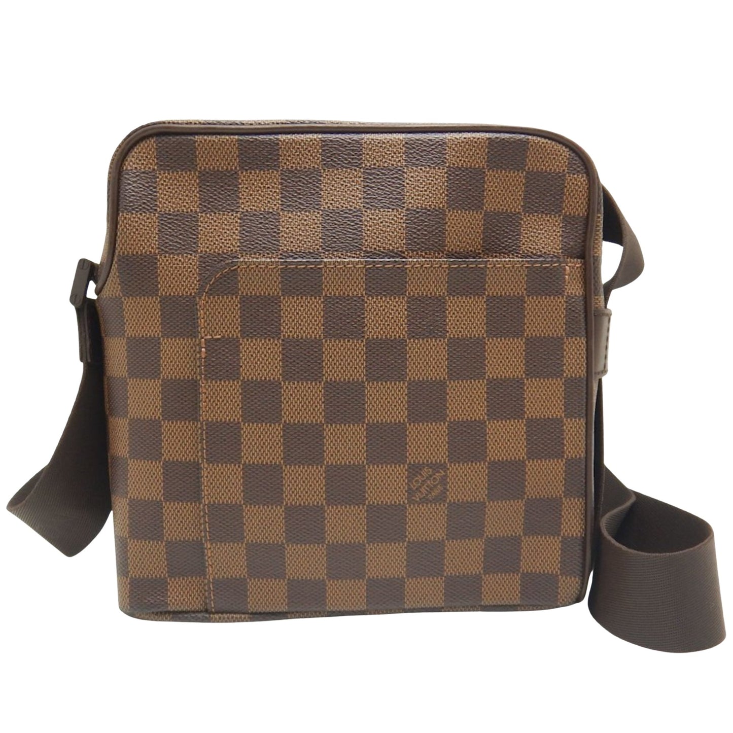 Pochette Damier Azur Canvas Shoulder Bag