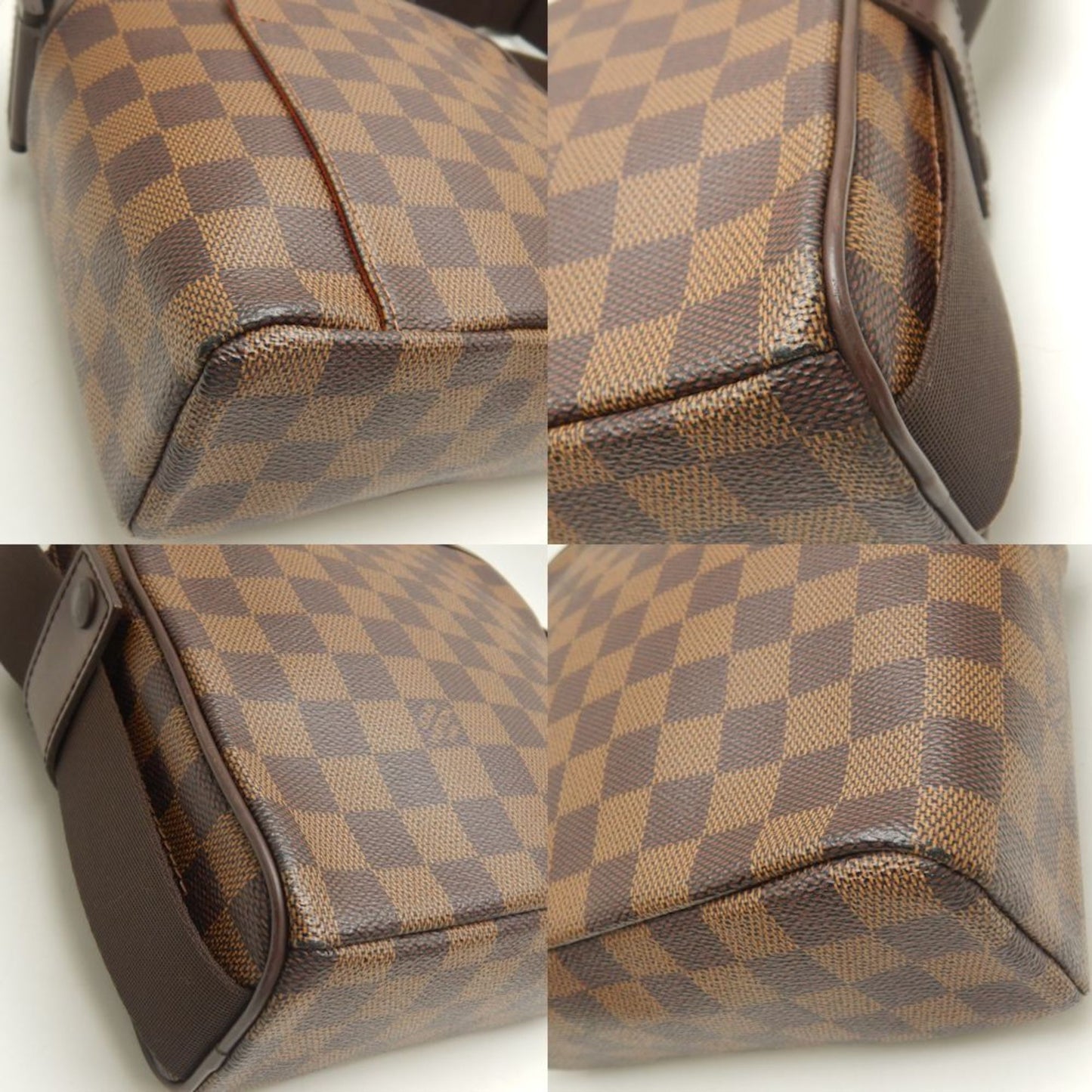 Pochette Damier Azur Canvas Shoulder Bag