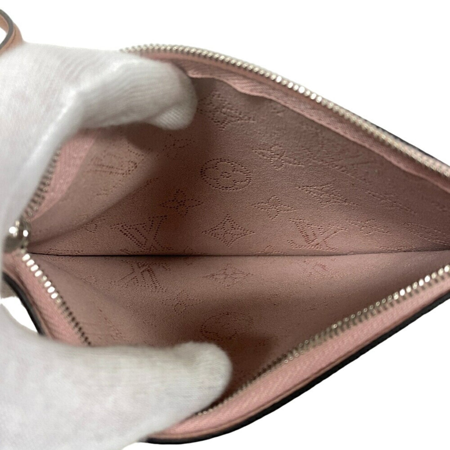 Lockme Bucket Empreinte Leather Handbag