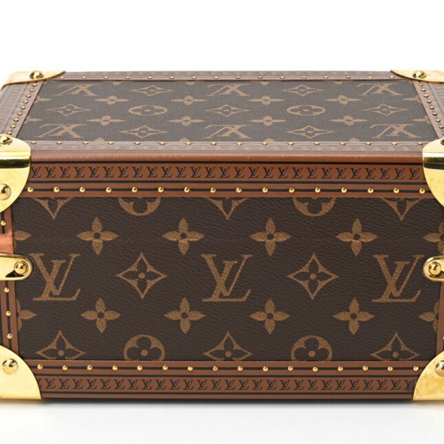 Luxury Canvas Trunk with Key and Pouch