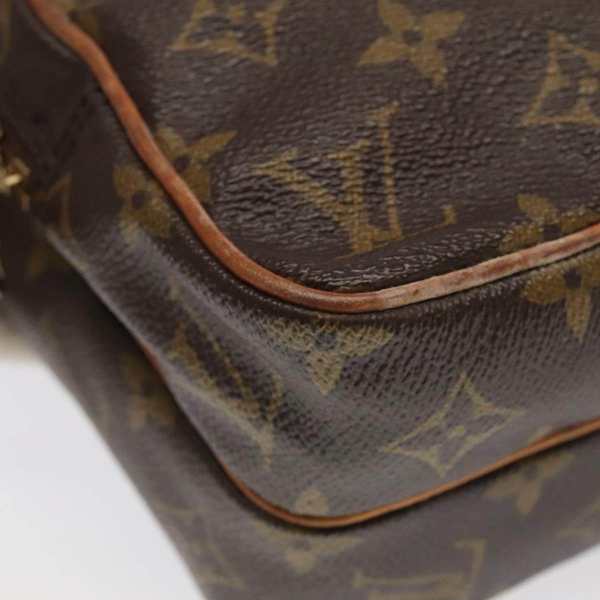 Pochette Monogram Canvas Shoulder Bag