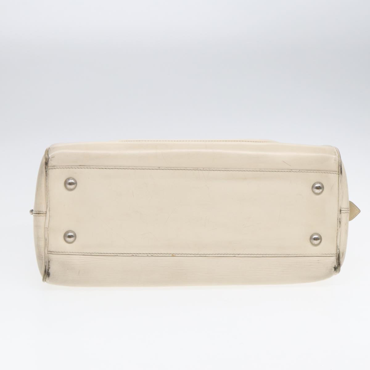 Artsy MM Handbag Cream Leather